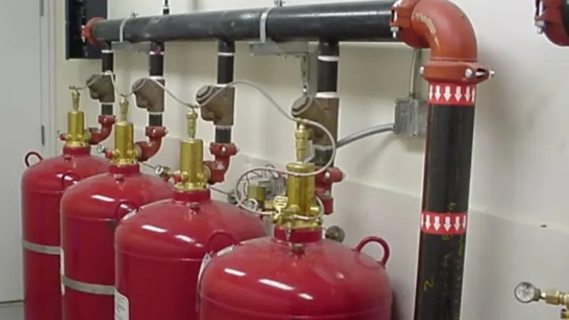 Sistema fixo de FM 200