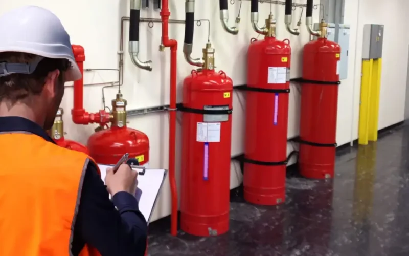 Inspeção em Sistema Fixo de Incêndio