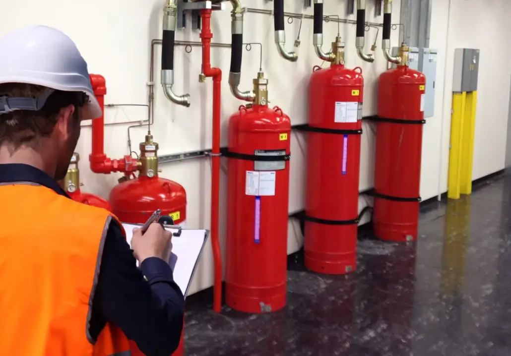 Inspeção em Sistema Fixo de Incêndio