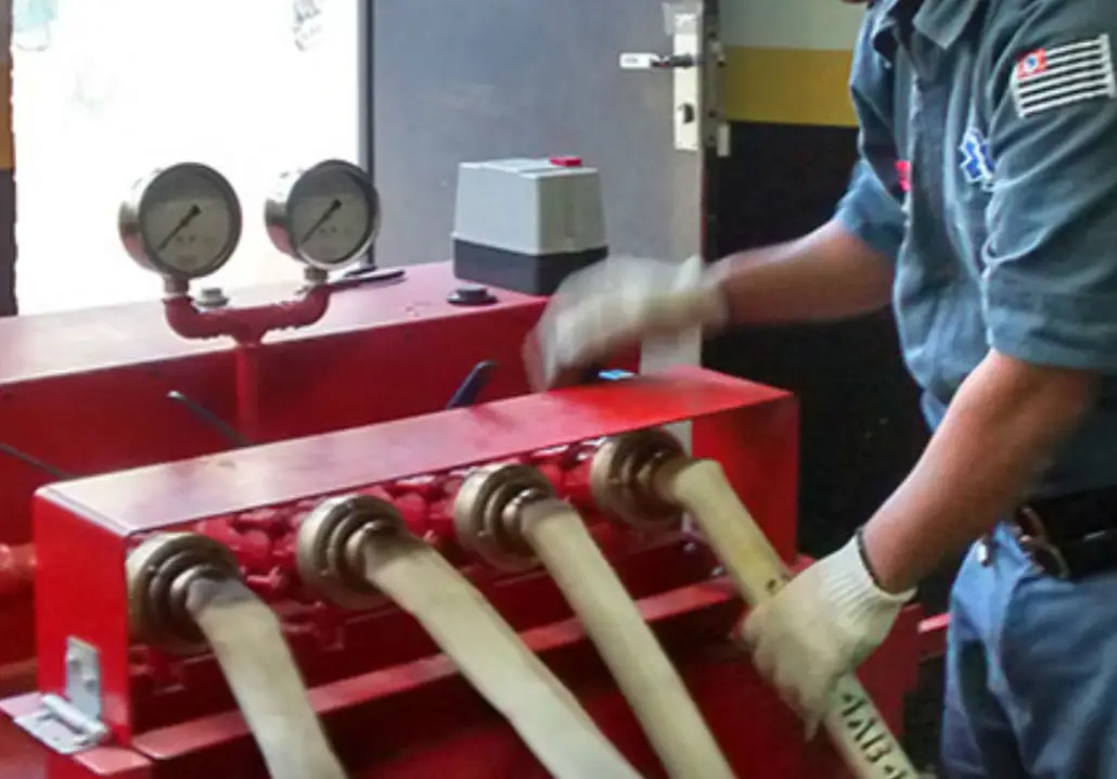 Teste Hidrostático em Mangueiras Teste Hidrostático em Mangueiras