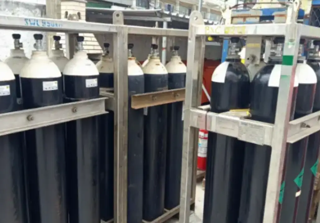 Aluguel de cilindros de CO2