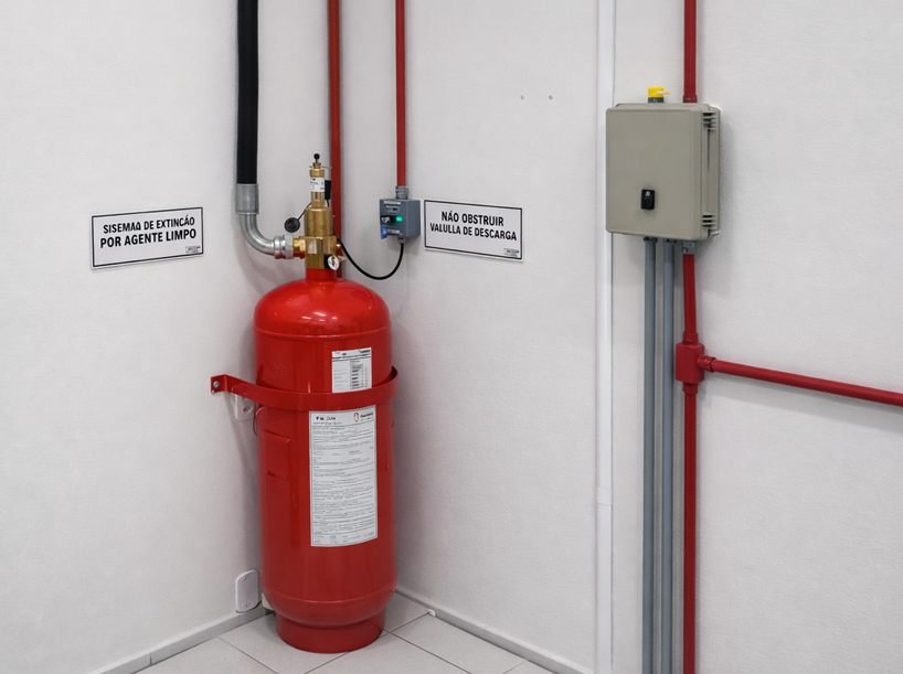 SISTEMA DE EXTINÇÃO PARA BATERIAS DE LÍTIO